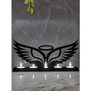 M&c Concept Angel 5'li Metal Mumluk - Siyah