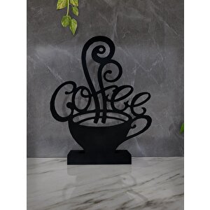 M&c Concept Coffee Model -1 Tekli Metal Mumluk - Siyah