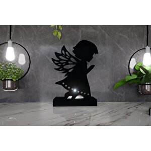 M&c Concept Yılbaşı Model-6 Tekli Metal Mumluk - Siyah