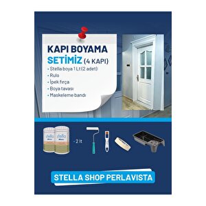 Bi̇anca Stella Kapi Boyama Seti̇ (4 Kapi)