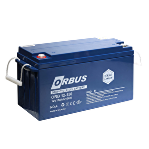 Orbus 12 V 150 Amper Derin Döngü Karbon Jel Akü