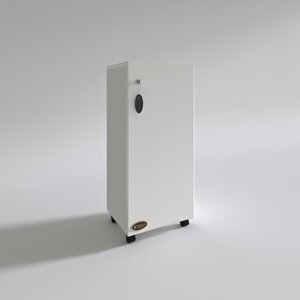 Kenzlife Mutfak Dolabı Zehra 108*030*032 Byz Kilitli Tekerlekli Banyo Evrak Ofis Kitaplık Ayakkabılık Kiler