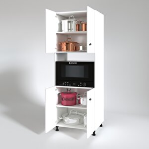 Fırın Dolabı Cahide Byz 180*65*50 Mutfak Xlarge Ayaklı Banyo Kiler Ofis