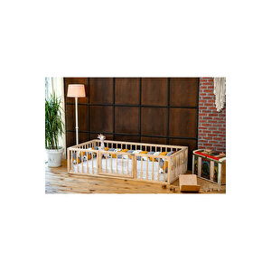 Montessori Kapılı Çocuk Yatağı 60x120 cm