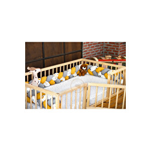 Montessori Kapılı Çocuk Yatağı 60x120 cm