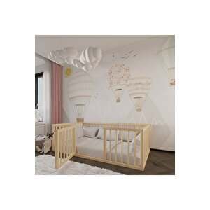 Montessori Kapılı Çocuk Yatağı 120x200 cm