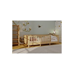 Çift Kullanımlı Montessori Çocuk Yatağı 90x190 cm