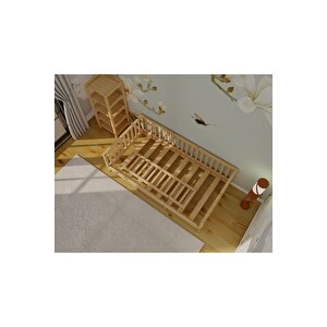 Çift Kullanımlı Montessori Çocuk Yatağı 120x200 cm