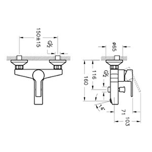 Artema Fold S Banyo Bataryasi + Solo C Sürgülü El Duşu Takimi
