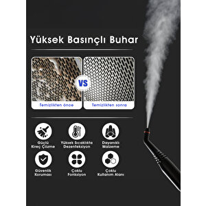 Piran Tech Cb-107c Çok Fonksiyonlu Buharlı Temizlik Makinası - Buharlı Temizleyici