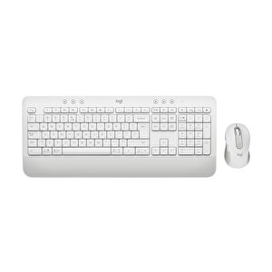 Signature Mk650 Multi-device Bolt Alıcılı Bluetooth Kablosuz Klavye Ve Mouse Seti Türkçe Q - Beyaz