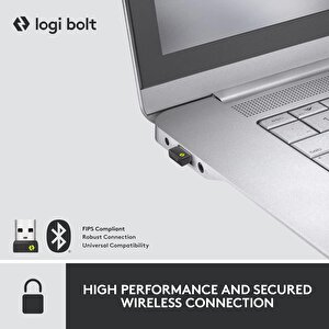 Mx Keys Mini Combo Bolt Alıcılı Aydınlatmalı Kablosuz İngilizce Klavye Ve Mx Anywhere 3 Mouse Seti - Koyu Gri