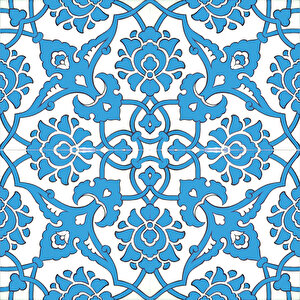 60x100 Cm Sp 83 Mavi Beyaz Serigraf Türk Hamamı Pano