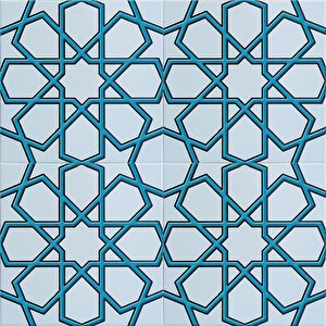 60x100 Cm Sp 89-v Turkuaz Beyaz Serigraf Türk Hamamı Pano