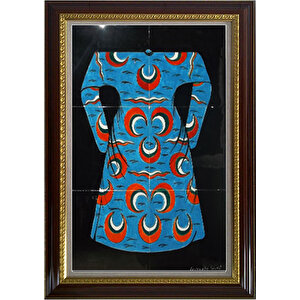 40x60 Cm Ed 656 Hilal Kaftan Çini Pano