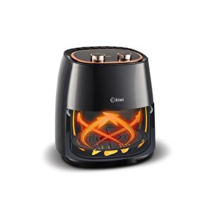 Air Friyer 5 Lt Yağsız Fritöz Kaf-5535 Siyah