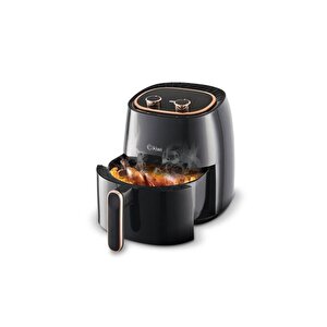 Kiwi Air Friyer 5 Lt Yağsız Fritöz Kaf-5535 Siyah