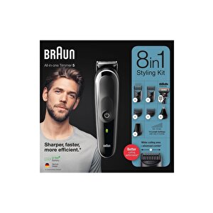 Braun Mgk 5360 Erkek Bakım Kiti 8'i 1 Arada Şekillendirici + Gillette Hediye 81766389