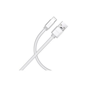3a Soft Kablo Lightning Şarj Ve Data Kablosu Beyaz Sc-03