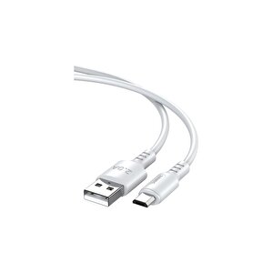 2a Usb / Micro Şarj Ve Data Kablosu Beyaz Mcr-10