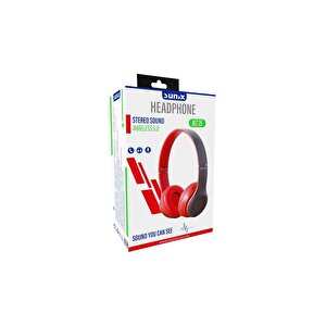 Wireless 5.0 Stereo Kulak Üstü Bluetooth Kulaklık Beyaz Blt-25
