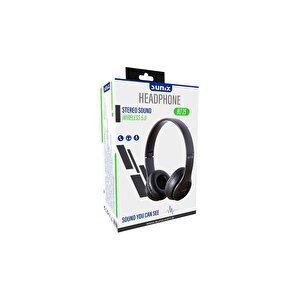 Wireless 5.0 Stereo Kulak Üstü Bluetooth Kulaklık Siyah Blt-25
