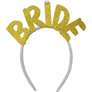 Bride Tüllü Taç - Altın