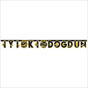 İnşaat Partisi İyiki Doğdun Yazı - 2 Mt