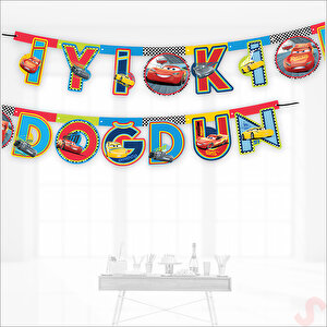 Cars 3, İyiki Doğdun Yazı - 2 Mt