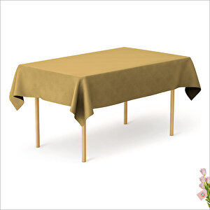 Masa Örtüsü 137cm X 270cm - Altın