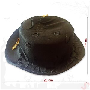 Hallloween İskelet Elli Şapka, 23cm