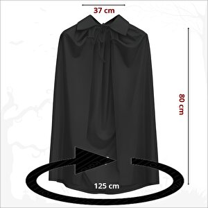 Çocuk Cadı Ve Vampir Pelerini, 80 Cm