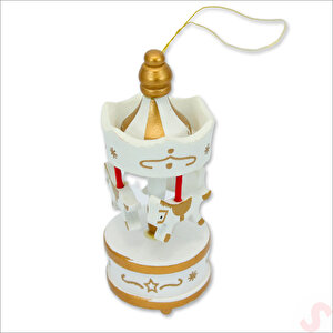 Kutulu Mini Atlı Karınca, 8,5cm X 3,5cm - Altın Süslü