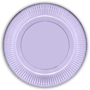 Makaron Karton Tabak, 23 Cm X 8 Adet - Lila