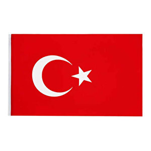 Türk Bayrağı 3,20 Mt İpe Sıralı, 8 Cm X 12 Cm. - 40'lı
