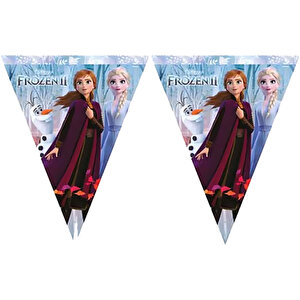 Frozen Ii Üçgen Bayrak Flama - 3,20 Mt.
