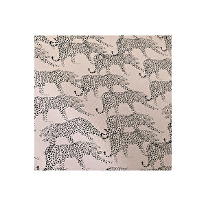 Çift Taraflı Kaplan Desenli Çarşafsız 2'li Takım Baskılı Tek Kişilik Nevresim Takımı 160x220 Cm