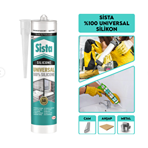 Henkel Sista Şeffaf Silikon 280ml