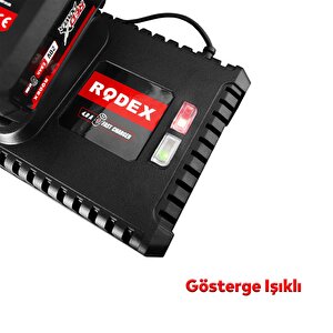 Rodex Rpx2080 Hızlı Şarj Ünitesi 2.0 Batarya Sarj Etme 4.0 A Güç Matkap Vidalama