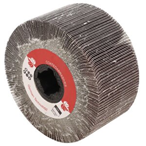 Volker Kırmızı Mop Zımpara Keçe Aşındırıcı Plus Temizleme Cila Cilalama 150 Kum 100 X 50 X 19 Mm