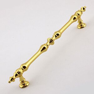 Şehzade Kulp Mobilya Mutfak Dolabı Çekmece Dolap Kulpları Kapak Kulpu Kulbu Gold 224 Mm Metal