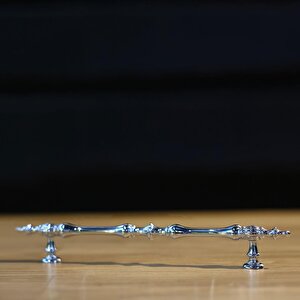 Şehzade Kulp Mobilya Mutfak Dolabı Çekmece Dolap Kulpları Kapak Kulpu Kulbu Krom 160 Mm Metal