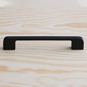 Arel Kulp Mobilya Mutfak Dolabı Çekmece Dolap Kulpları Kapak Kulpu Kulbu Siyah 128 Mm Metal
