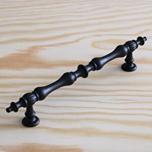 Şehzade Kulp Mobilya Mutfak Dolabı Çekmece Dolap Kulpları Kapak Kulpu Kulbu Siyah 160 Mm Metal