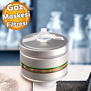 Solunum Koruma Buhar Asit Gaz Kükürt Amonyak Solvent Drager Gaz Maskesi Filitresi Rd40