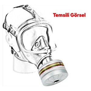 Solunum Koruma Buhar Asit Gaz Kükürt Amonyak Solvent Drager Gaz Maskesi Filitresi Rd40
