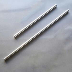 Alüminyum Metal Oklava 2'li Set 74-49 Cm Börek Hamur Yufka Açma Silindir Yuvarlak Uzun Kısa Mutfak