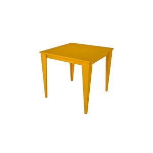 Yenice 70x70 Mutfak Masası Sarı