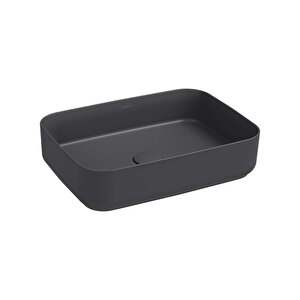 Isvea Infinity Tezgah Üzeri Lavabo 50cm Antrasit
