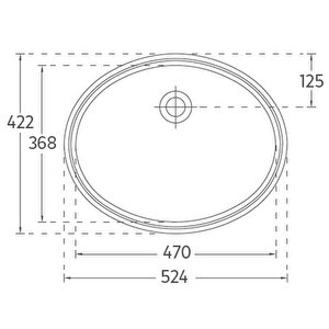 Isvea Soluzione Tezgah Altı Lavabo 52 Cm